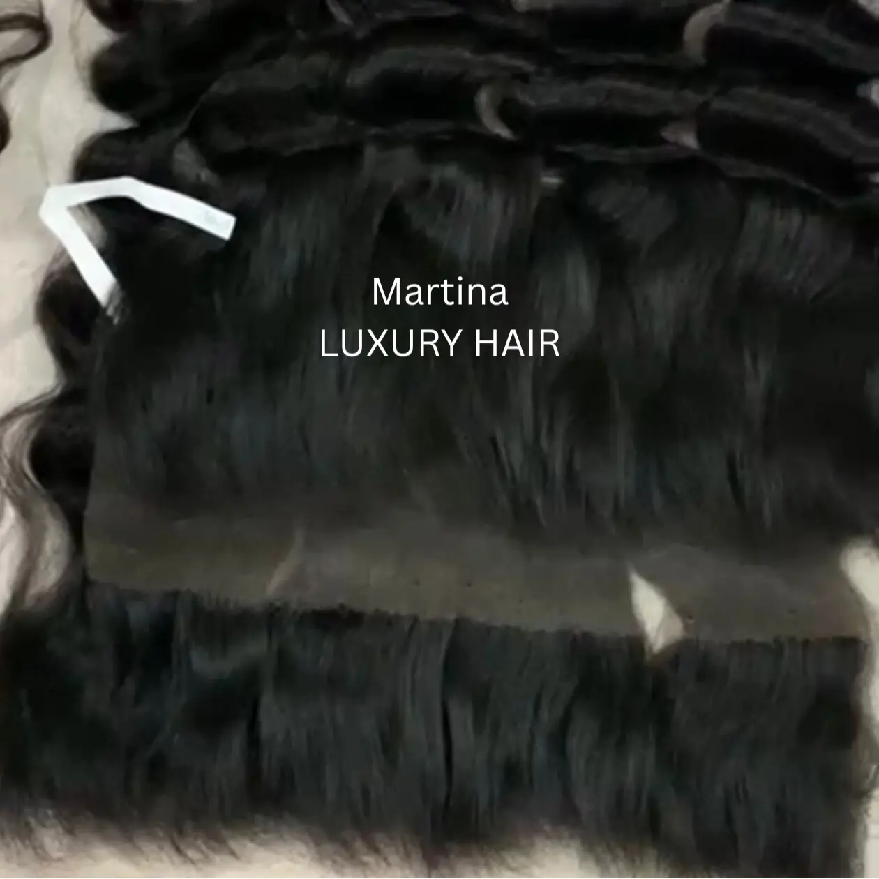 Martina Luxury Hair Raw Vietnamese HD Closures & Wavy HD Lace Frontals Thick Smooth Strong Texture Unprocessed Natural Finish Unisex