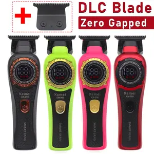 Keme Km-999 Oil Head Men's Electric Hair Clipper, Professional Barber Shop Bald Head Trimmer, Home Use Universal Hair Cutter Gift for Men