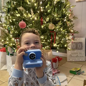 Kids Instant Print Camera, Christmas Birthday Gifts for Girls and Boys, 1080P HD Video Digital Kids Camera with 32G Card, Toddler Camera for 3-12 Years Old, Perfect Gift for Christmas, Birthday, Toddler Gift