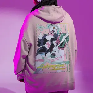 Cyberpunk Hoodie - Edge Runners DAVID - LUCY Neon Shirt Cyberpunk Rebecca - Cyberpunk Shirt - Cyberpunk Edgeru3 Classic Cotton