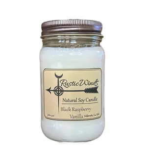 Black Raspberry Vanilla - Soy Candle candles holiday candle wax premium candle gift candle gift holiday gift natural soy Highly Scented perfect first valentine handmade candle buy eco friendly decor present decorative candle woodwick small batch making wo
