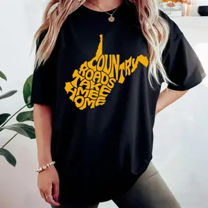 Country Roads Take me Home T-Shirt, West Virginia Tee, West Virginia Trendy Shirt,WV Shirt,Cute West Virginia Shirt,West Virginia Tee,WV Lover