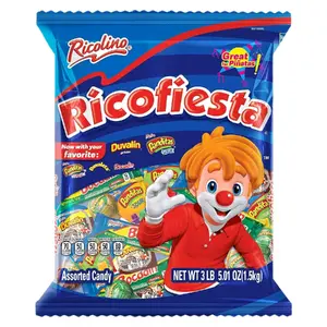 Ricofiesta Assorted Candies Bag 3lbs - Perfect for Sweet Treats - Bonbon