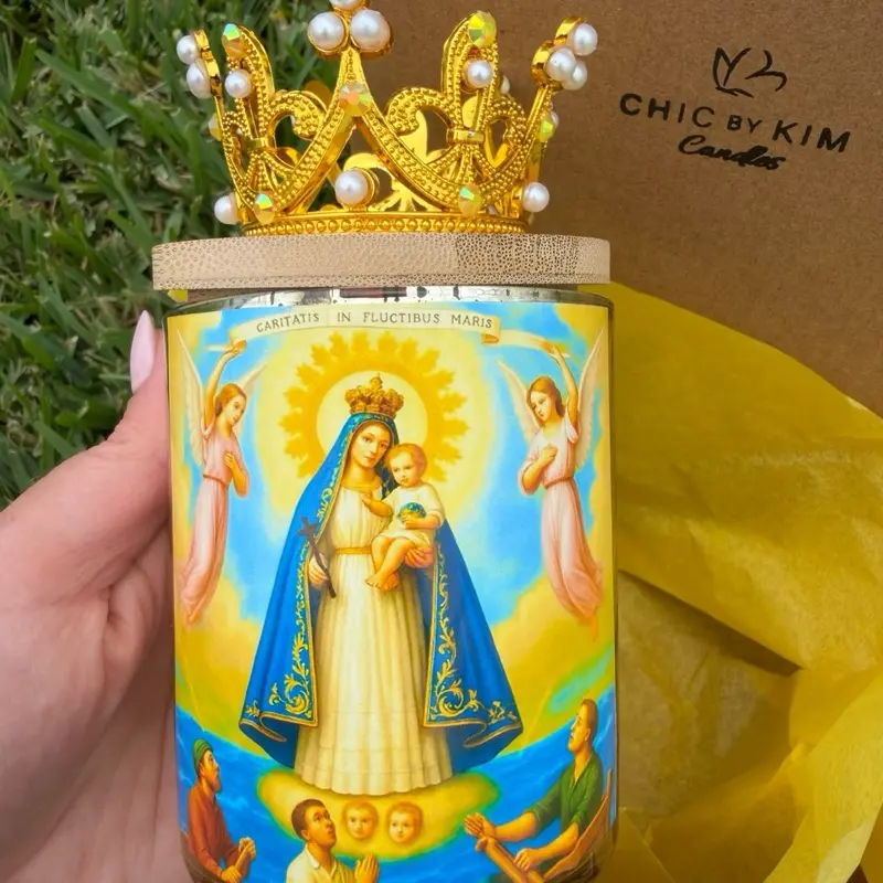 Vela Virgen de la Caridad del Cobre Decoration Candle