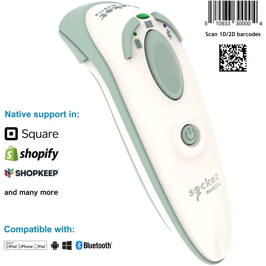 Socket Mobile DuraScan D745 Durable Healthcare 1D/2D Barcode Scanner CX3861-2892