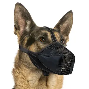 SUPET Soft Mesh No Barking Dog Muzzle - Designed for Comfort and Ease of Use, Versatile for Dogs of All Sizes