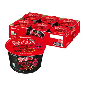 Samyang Buldak Hotter Than My Ex | Original Hot Chicken Spicy Flavor | Korean Instant Ramen Noodle | Big Bowl | Easy Prep | Convenient | 6-Pack | 3.7oz |