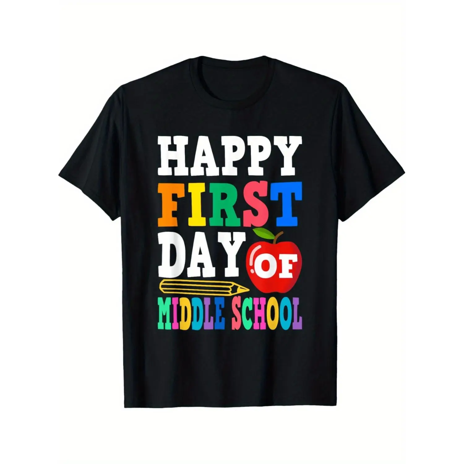 First Day Of School Outfits For Girls Middle School T-Shirt Crew Neck T-shirt Tops Casual Soft Comfortable Boys And Girls Summer Clothes Short Sleeve Tee Everyday Comfort Fashion Top, Boys T Shirt Boys Best Gifts