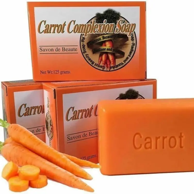 Carrot Complexion Soap - 3 Pcs.