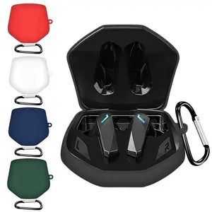 Headphone Storage Case Zipper Hard Carry Bag For Lenovo GM2 PRO Earphone Travel Bag Silicone Cover For Wireless Headphones