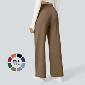 Halara Flex DayStretch High Waisted Pocket Straight Leg Work Pants