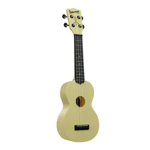 The Waterman Starlight Yellow Glow-In-The-Dark Soprano Recycled Ukulele  - Kala Brand