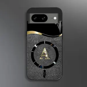 Suitable for [Google Pixel 8] high-end MagSafe phone case🥰，Choose from any of the 26 letters， Minimalist, premium design—drop-resistant and fingerprint-proof YM99