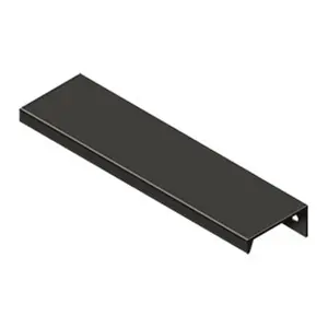 212 MAIN 5.87 in. Modern Cabinet Angle Pull, Polished Chrome, Concealed Screws