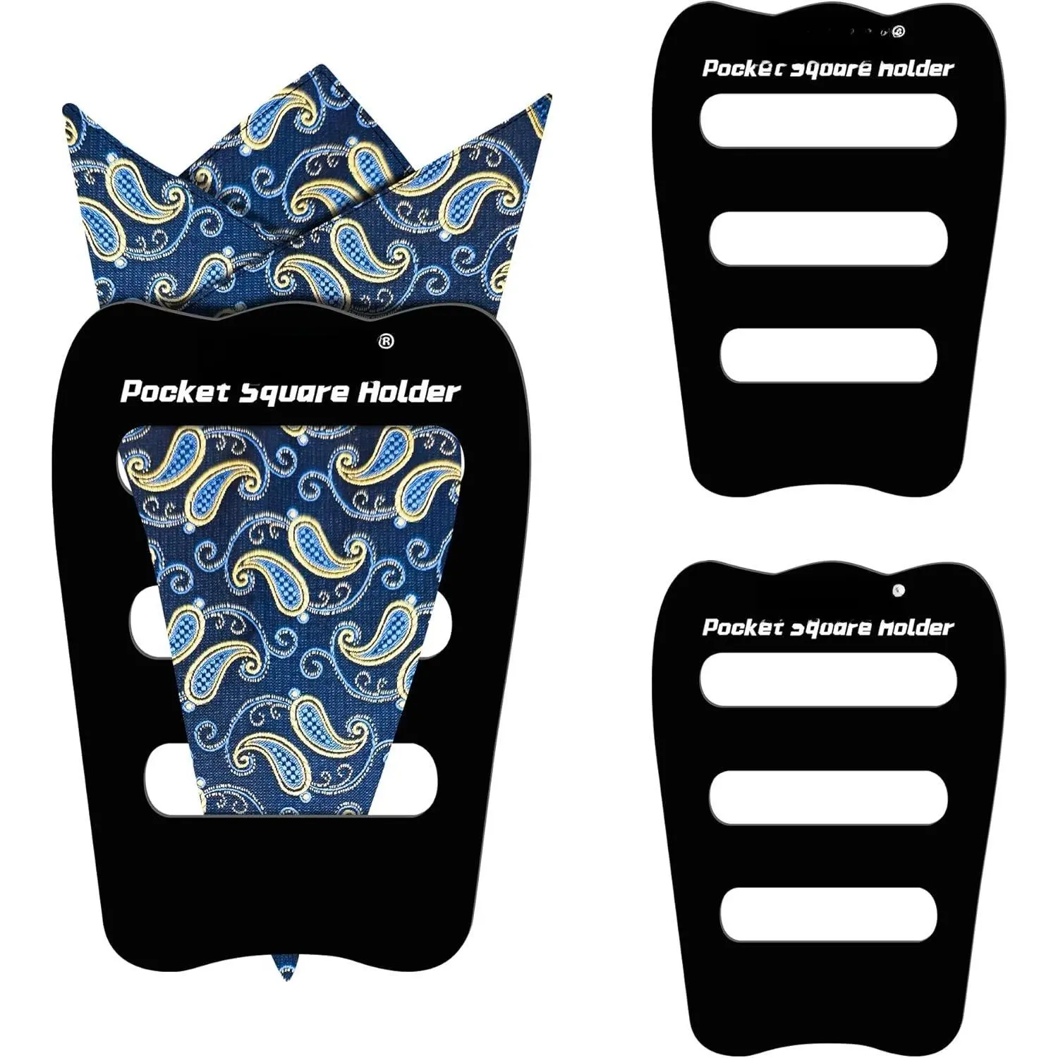 Pocket Square Holder,Fashionable Suit Accessories for Men