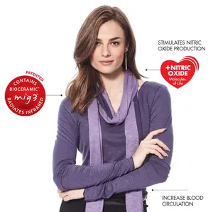 Invel® Active Reversible Scarf with Bioceramic MIG3® Far-Infrared Technology