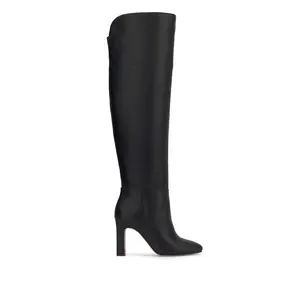 Mistia Over The Knee Boot in Black - Stylish Footwear for Versatile Wear