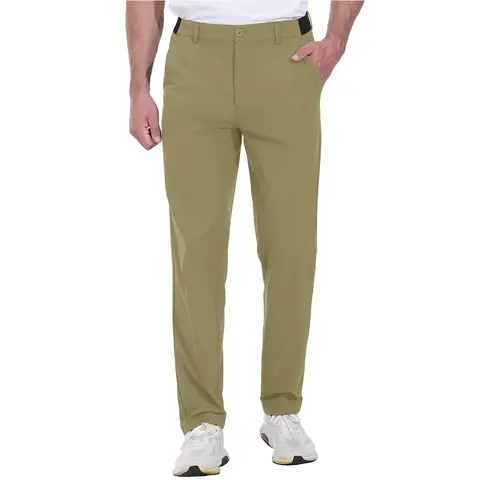 Gopune Men's Lightweight Casual Stretch Pants Golf Outdoor Work Pants