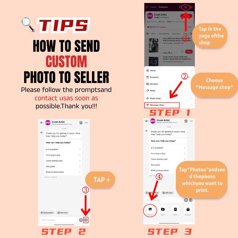 [Custom Gift] Personalized Custom Canvas Prints Custom Pine Frame Poster Wall Art Personalized Gifts for Couples Friends Bedroom Canvas Prints with Your Photos, Picture Image Prints Wall Hanging Decor, Christmas Gift