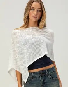 FULL TILT Womens Crop Poncho