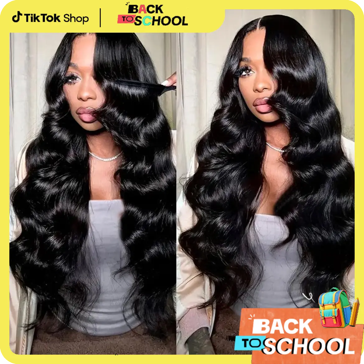 STERLY 200% Density 13x6 Full Lace Frontal Body Wave Wig 7x6 Glueless Wigs Ready to Wear Beginner Friendly Wig Pre Plucked Pre Cut Smooth HD Transparent Lace Front Wig #TikTokShopBackToSchool#SohoChic