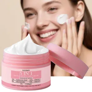 Five-In-One Cream Balm with Collagen, Hyaluronic Acid, Vitamin C, Niacinamide, Moisturizing, Hydrating, Brightening, Moisturizer, Suitable for All Skin Types