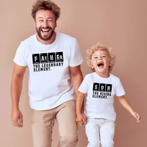 Father and Son Matching Shirts, Fathers Day Gift for Dad, Daddy and Baby Tshirts, Fathers Day Shirt Dad and Son, Gift for Husband, Flash Sale T-Shirt