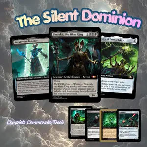 The Silent Dominion – Custom Commander Deck | 100 Card EDH Proxy Deck + Tokens