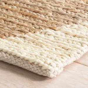 Harwich Natural Handwoven Jute Rug 10x14