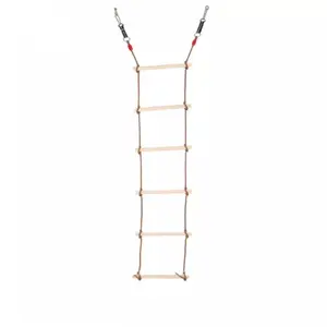 Climbing Rope Ladder Swing, Outdoor Game Toy, Five-Step Playground, Indoor Climbing Toy, Fun Play Equipment, Durable