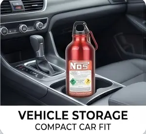 NOS Replica Water Bottle - 500ml Portable Sports Bottle, Automotive Interior Decoration, Ideal Gift for Car Enthusiasts, Women's Charms Accessories
