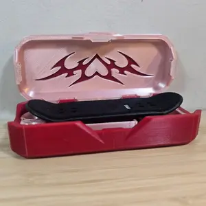 Custom Fingerboard Case | Holds Board, Tool, Wheels & Parts