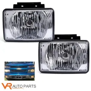 Fit For Chevy Colorado GMC Canyon 2004-12 Pickup Bumper Fog Lights Left & Right