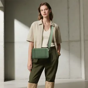 Rima Polycarbonate Travel Case Crossbody Bag