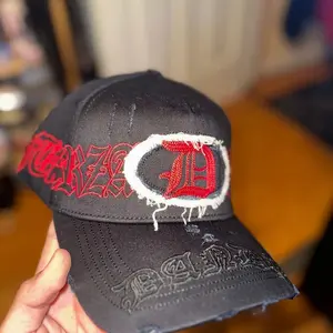 Dandy Hats x Fuerza Regida Distressed Red