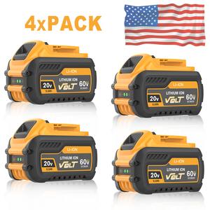 Outdoorfun 9.0Ah Compatible Replacement for Dewalt 20V 60V Flexvolt Battery Lithium with DCB609 DCB612 DCB200 DCB201 DCB203 DCB204 DCB206 DCB207 DCB209 Heavy Duty Power Tools