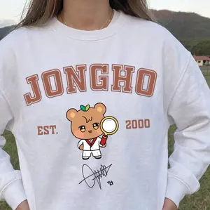 Atz Member Sweatshirt, Kpop Boy Group Fan Tops, Kpop Merch, Gift For Atiny Fandom, Kpop Tour Concert Outfit