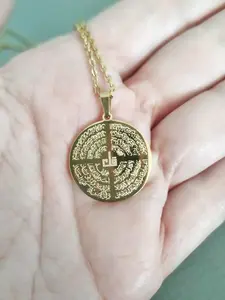 Ayatul Kursi Four Qul Necklace Unique