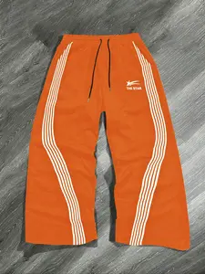 Men's Casual Loose-Fit Drawstring Waist Pants, All Seasons Knit Jogging Trousers, Perfect Gift for Husband or Boyfriend, Sports Bottoms