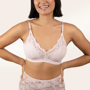 Tiara Lace Bralette - Soft Women's Lace Bralette with Adjustable Straps, Fits Modal and Straight Design, Ideal for Casual Wear