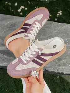 Women's Half-Drag Training Shoes Lightweight Breathable Comfortable for Gym Workout Running Low Cut Shoes