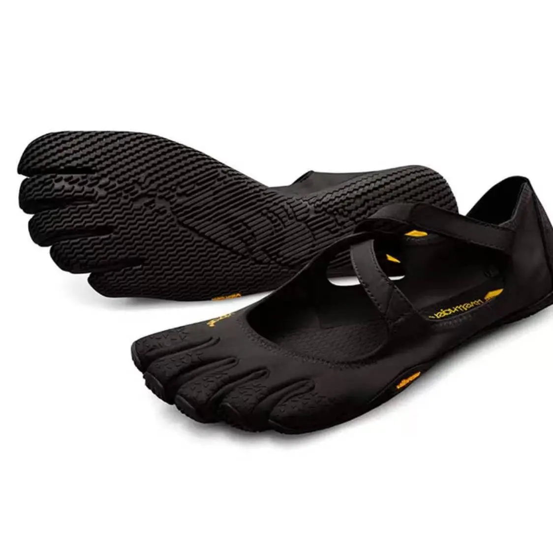New five-toe yoga shoes with soft soles, non-slip, for dance training, indoor fitness, Pilates, women's balance, breathable split-toe shoes Nonslip Gym Trainers