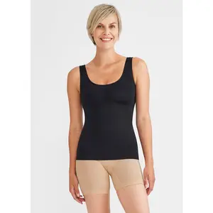 Lena Shapewear Tank Top - Black