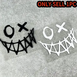 Creative Devil Pattern Car Sticker, Waterproof Durable Scratch Masking Self-adhesive Car Decals, Decorative Decals for Car Bumper Rear Window