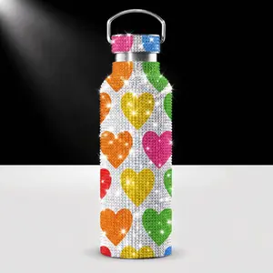 Rainbow Hearts 750ML/25oz
