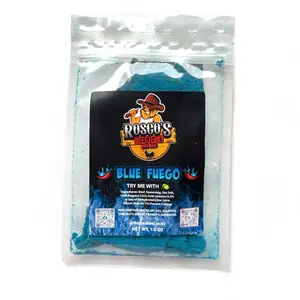 Rosco's Beef Jerky Blue Fuego - Spicy Snack 1.5 oz
