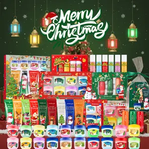 Christmas Premium Gift Set Winter Skincare Collection Hand Cream Lip Mask Balm Face Mask Toothpaste Nourishing Moisturize Hydrating Moisture