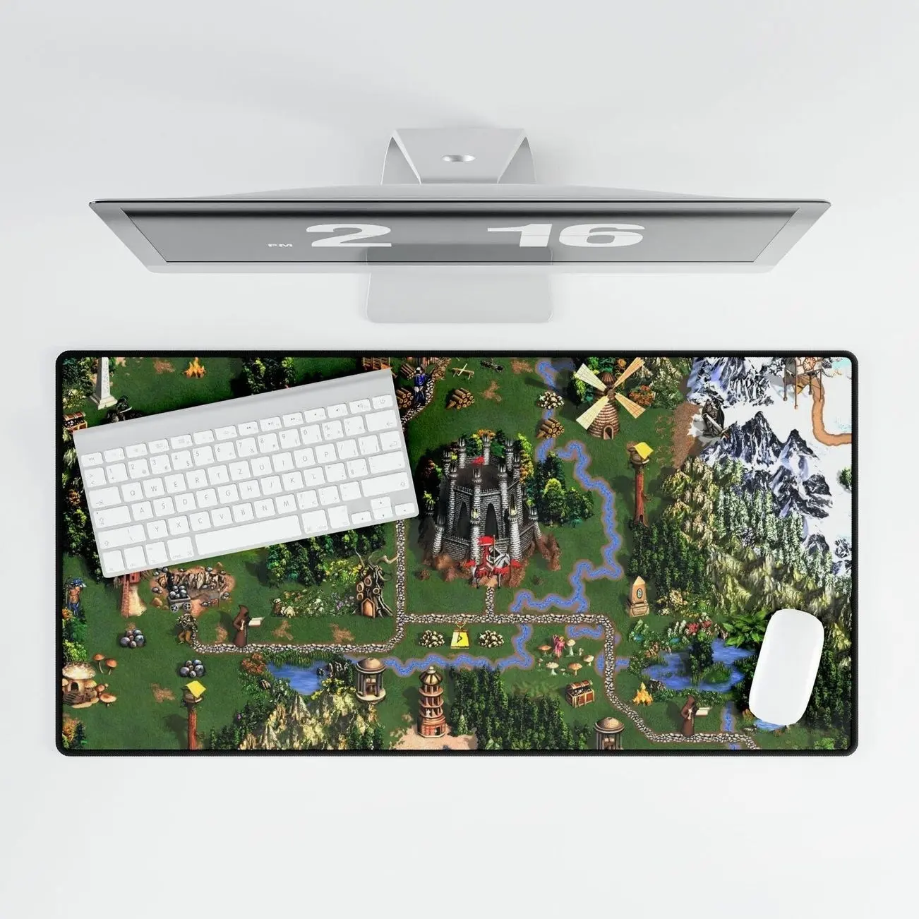 Heroes 3 Deskpad - Gaming Mouse Pad - Heroes of Might and Magic 3 Desk Pad - HOMM3 Heroes 3