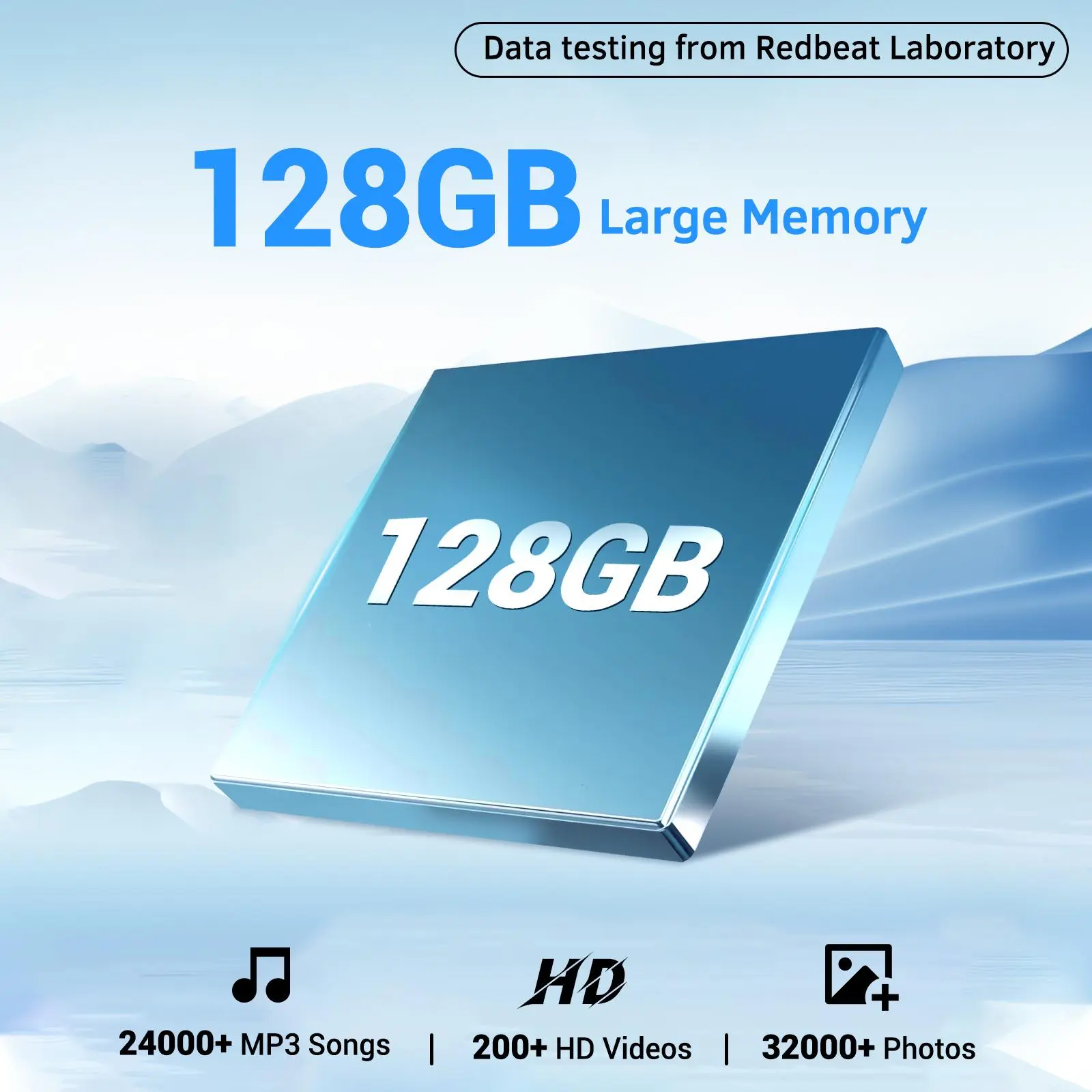 Redbeat D5 6.52'' HD Smartphone with Phone Case, 3GB RAM+128GB ROM