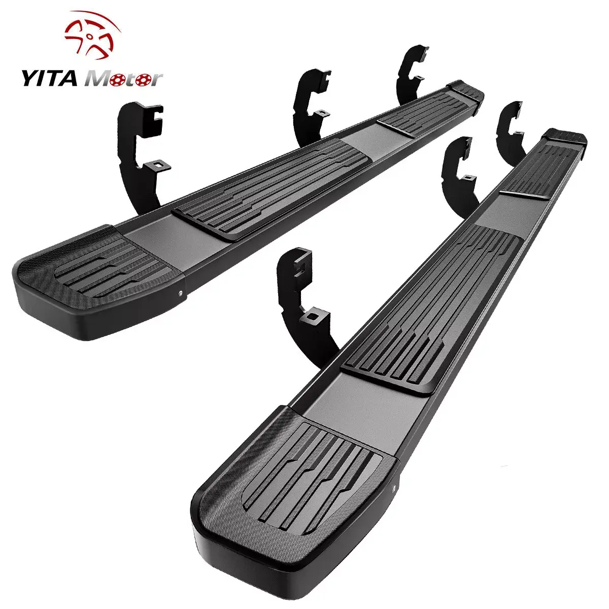 OEDRO 6 Inches Running Boards Compatible with 2019-2025 Chevy Silverado/GMC Sierra 1500 Crew Cab, 2020-2025 2500HD 3500HD Crew Cab